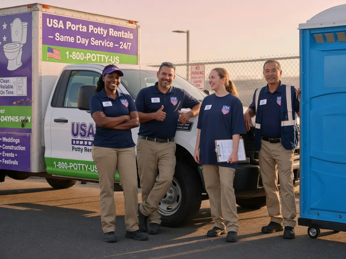 Porta Potty Rental company in Mcclellan, CA